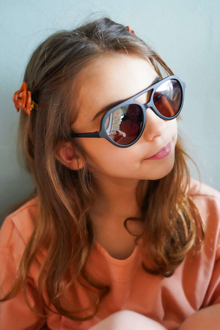 Aviator | Polarized Sunglasses | Teen | 9-14 Y | Black