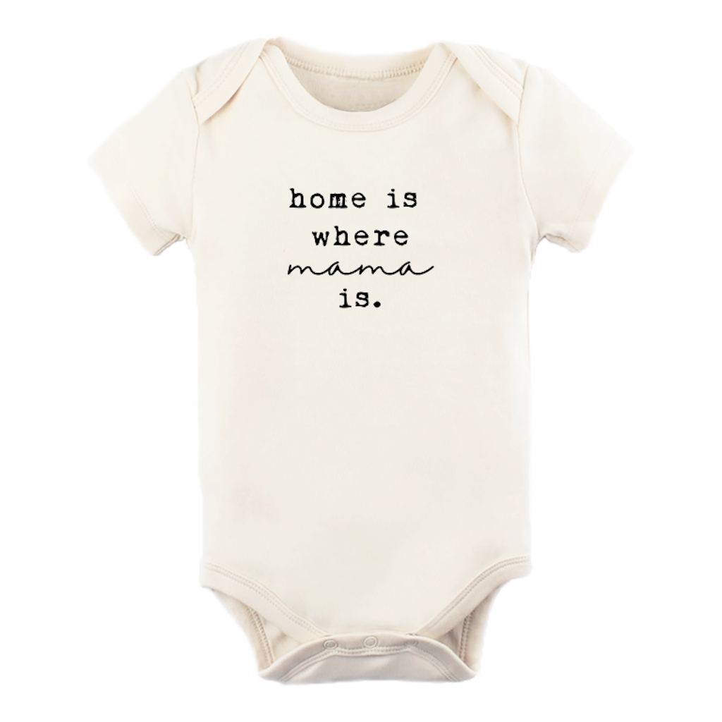 Home Is Where Mama Is - Organic Cotton Bodysuit