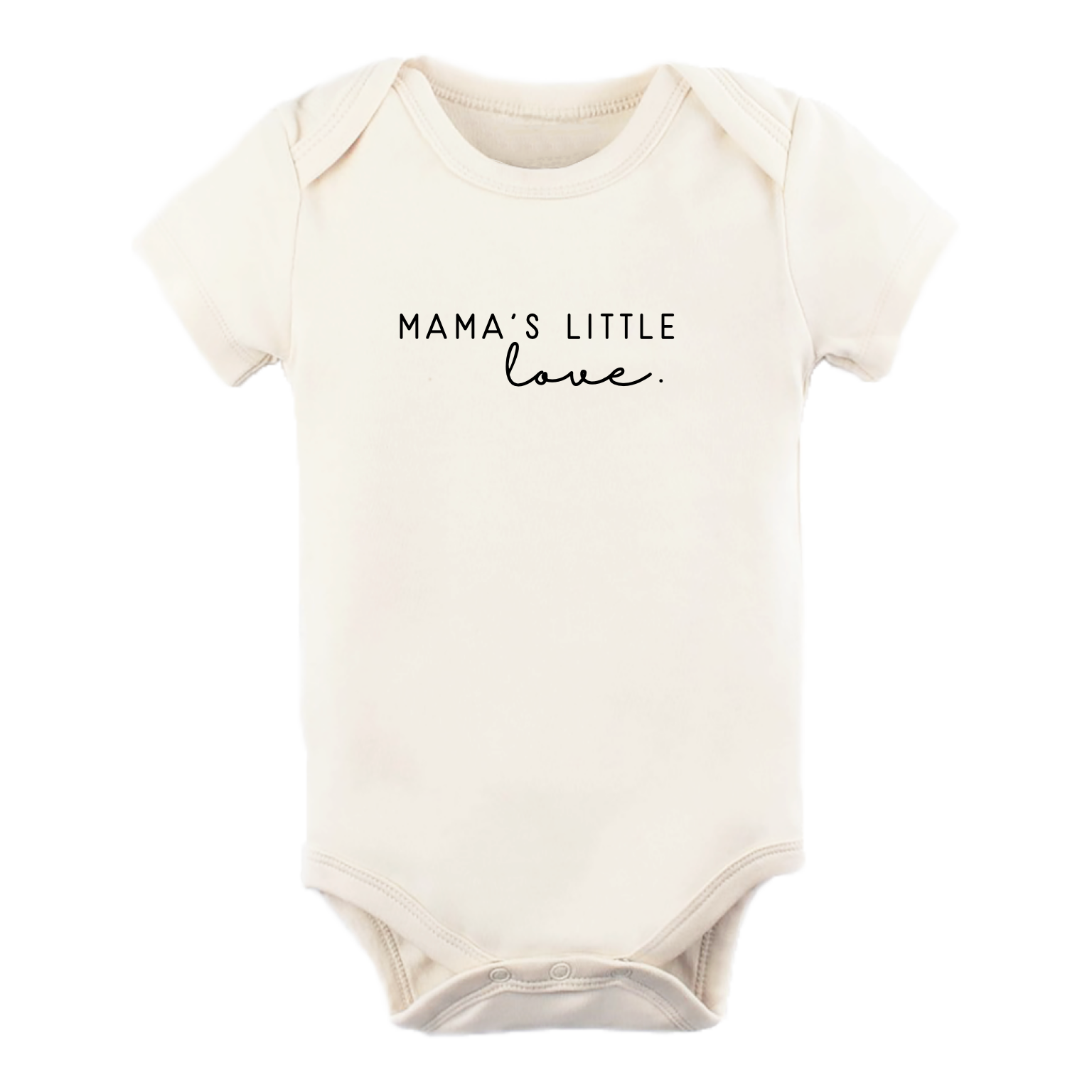 Short Sleeve Bodysuit | Mama's Little Love | Organic Cotton