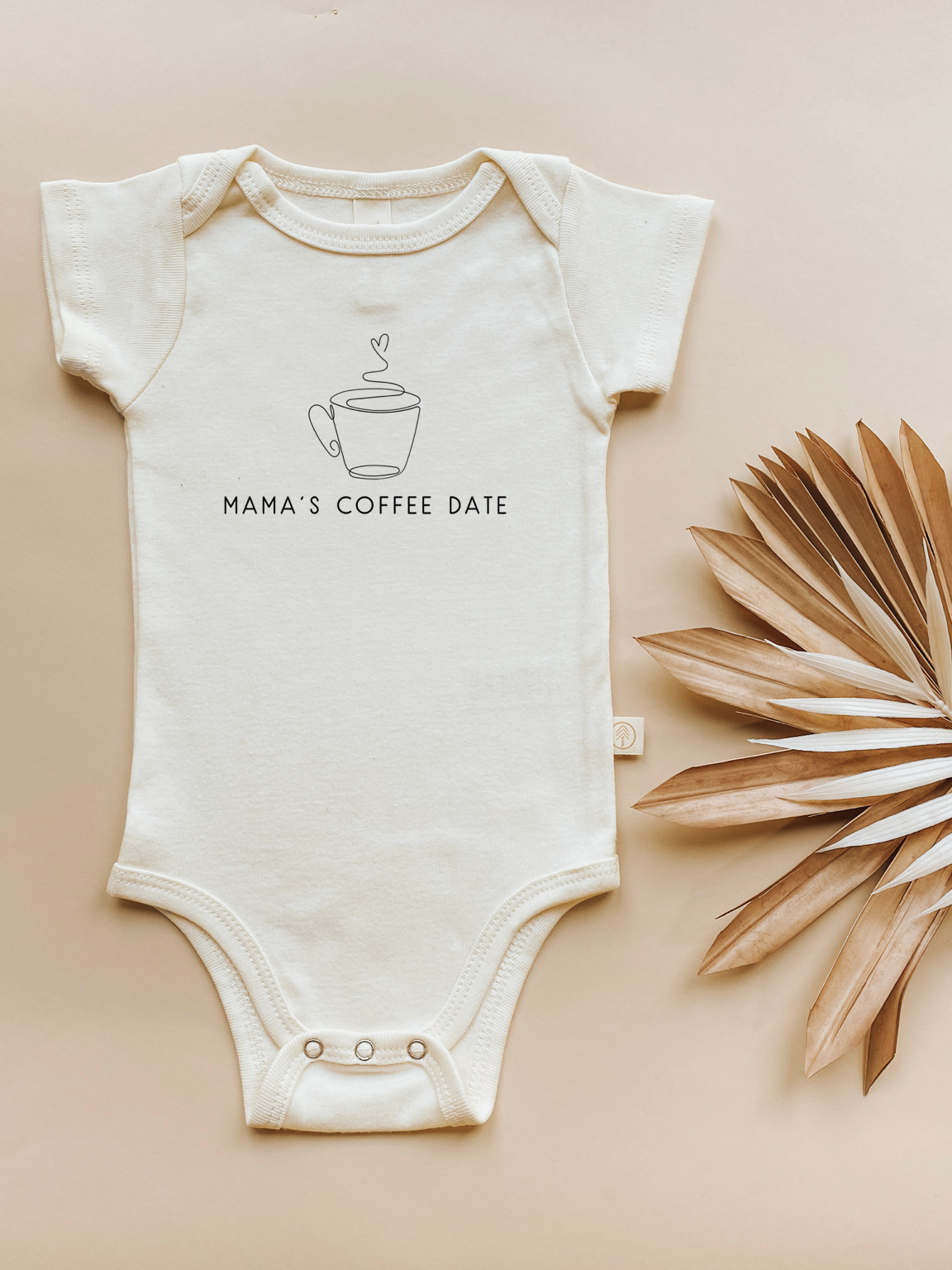 Mama's Coffee Date - Organic Cotton Bodysuit