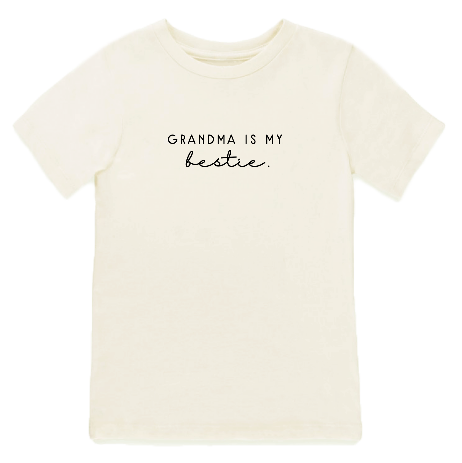 Grandma Is My Bestie - Organic Cotton Kids Graphic Tee