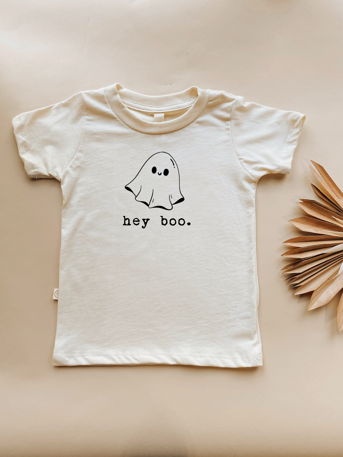 Toddler Hey Boo Graphic Tee In Organic Cotton