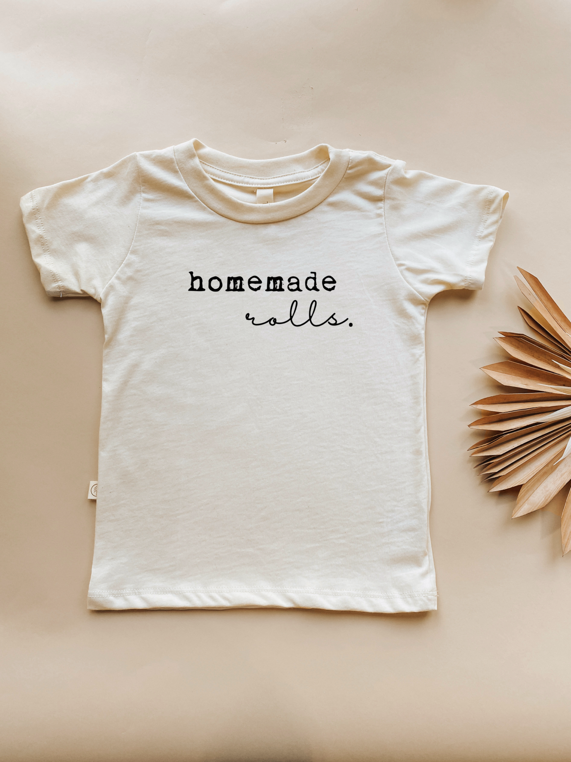 Toddler Homemade Rolls Graphic Tee In Organic Cotton