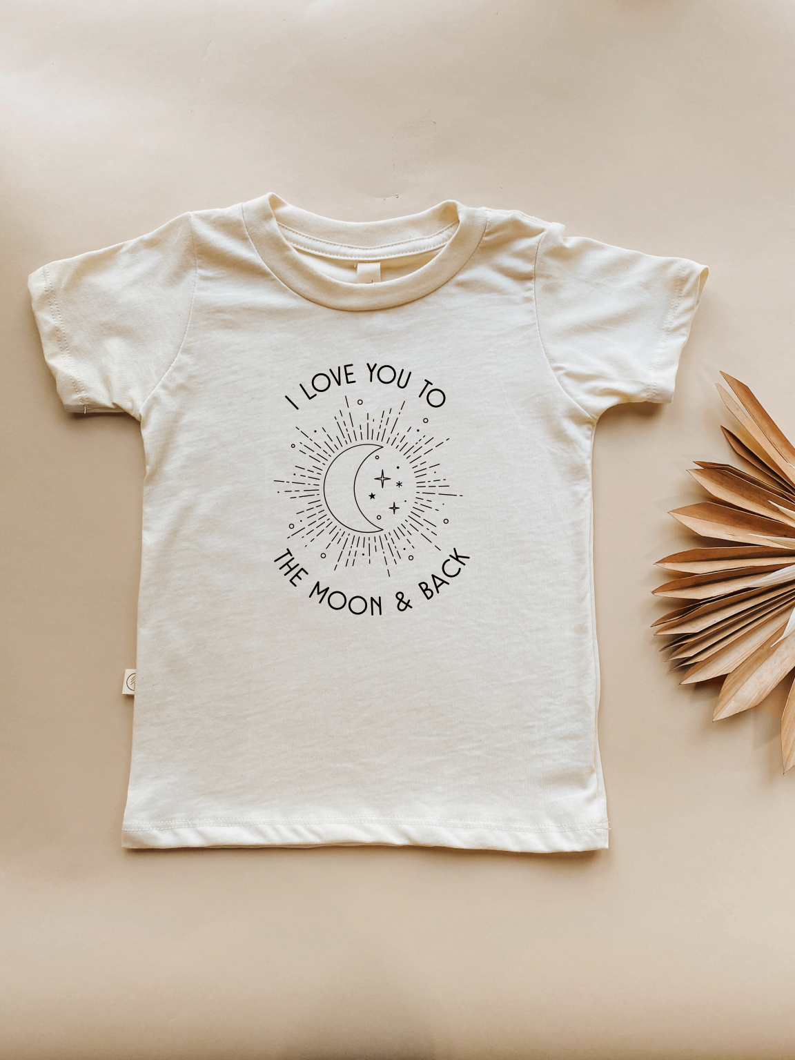 Toddler To The Moon & Back Graphic Tee In Organic Cotton