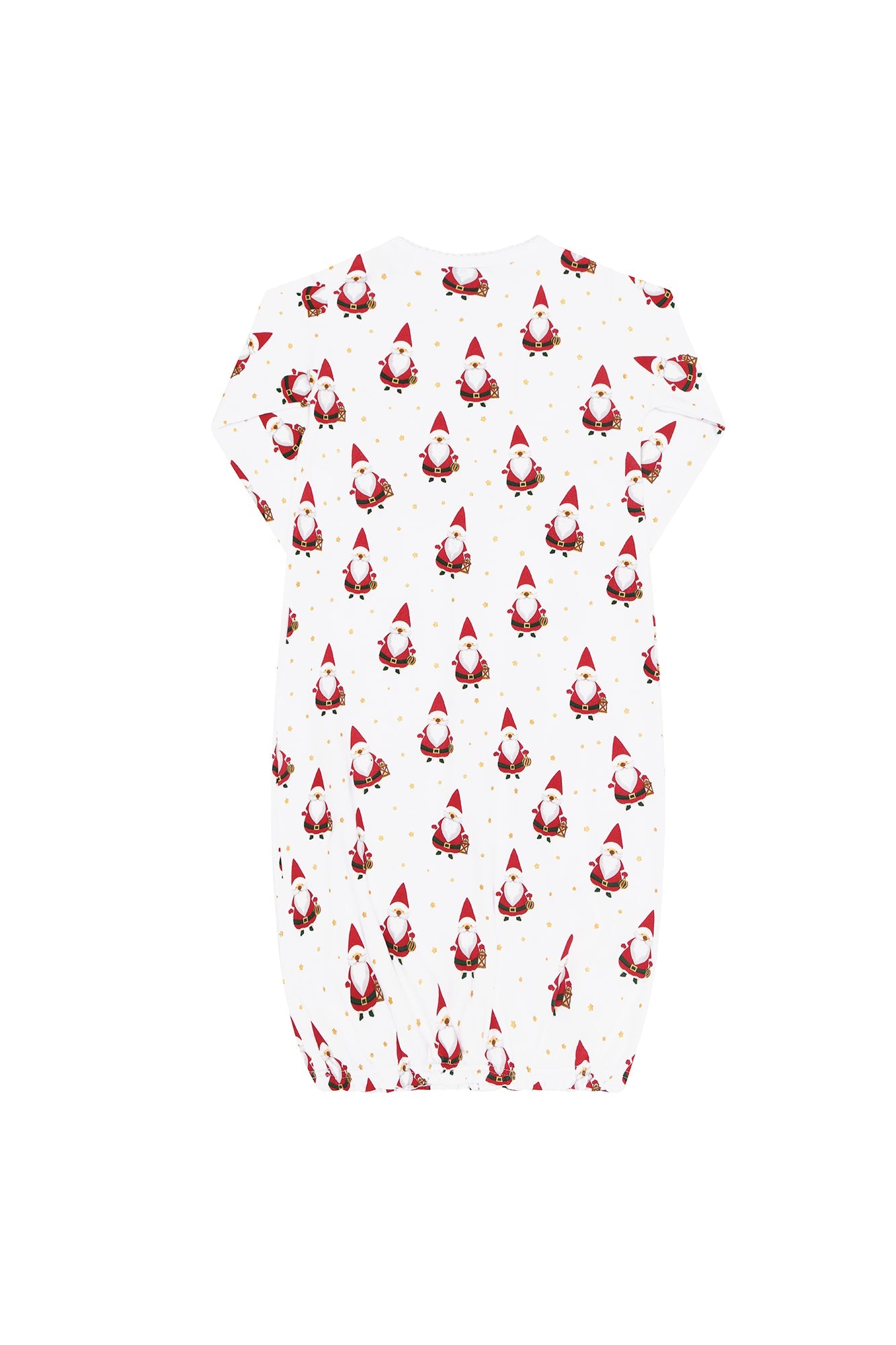 Santa Print Gown