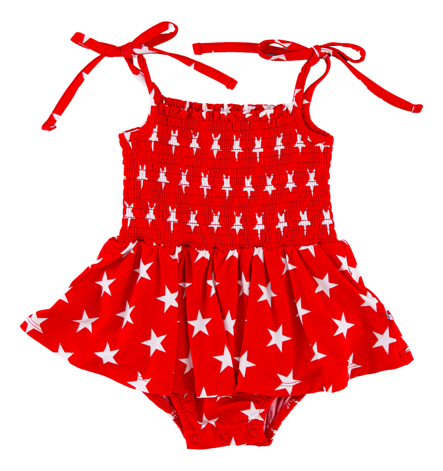 Star Smocked Birdie Twirl