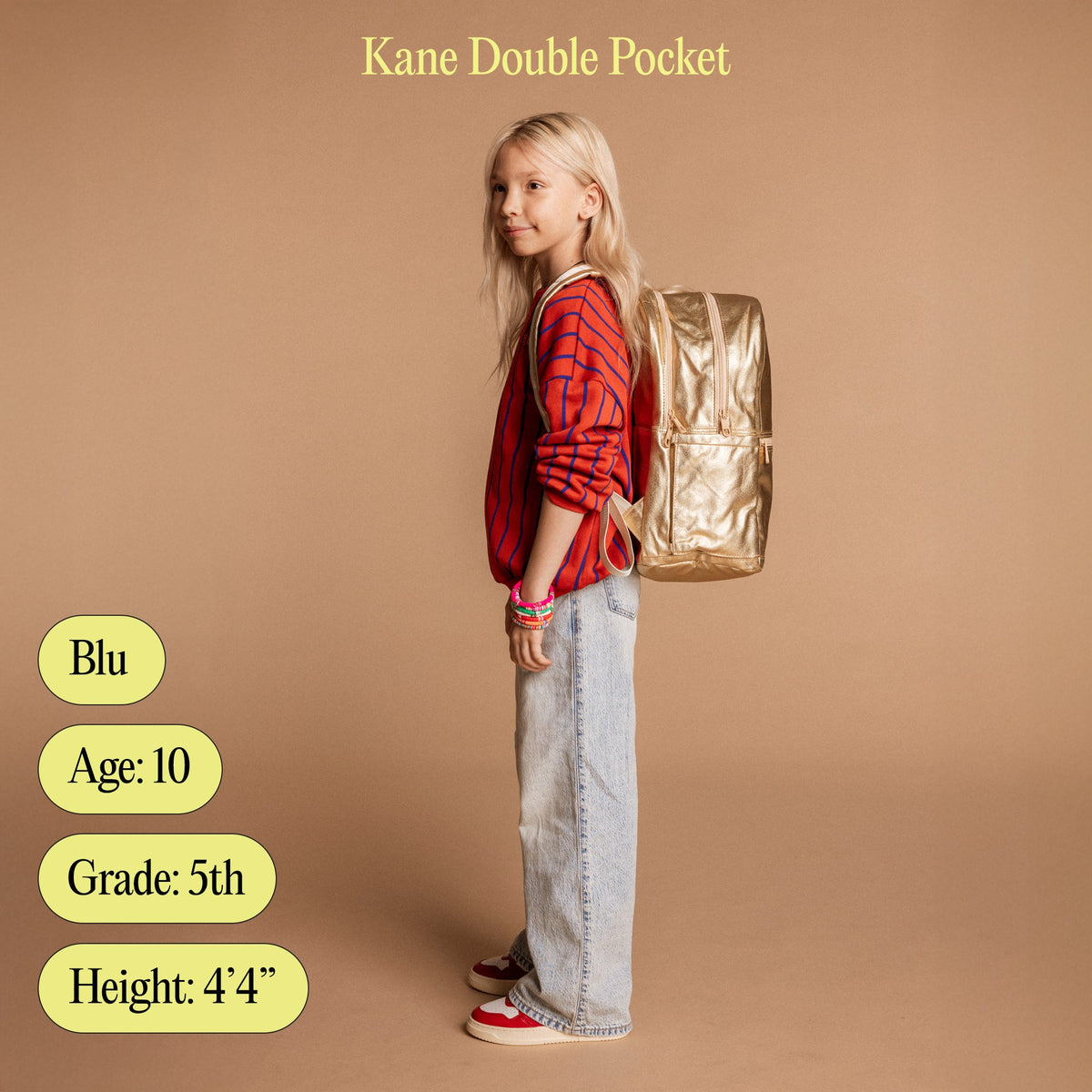 Kane Double Pocket Backpack