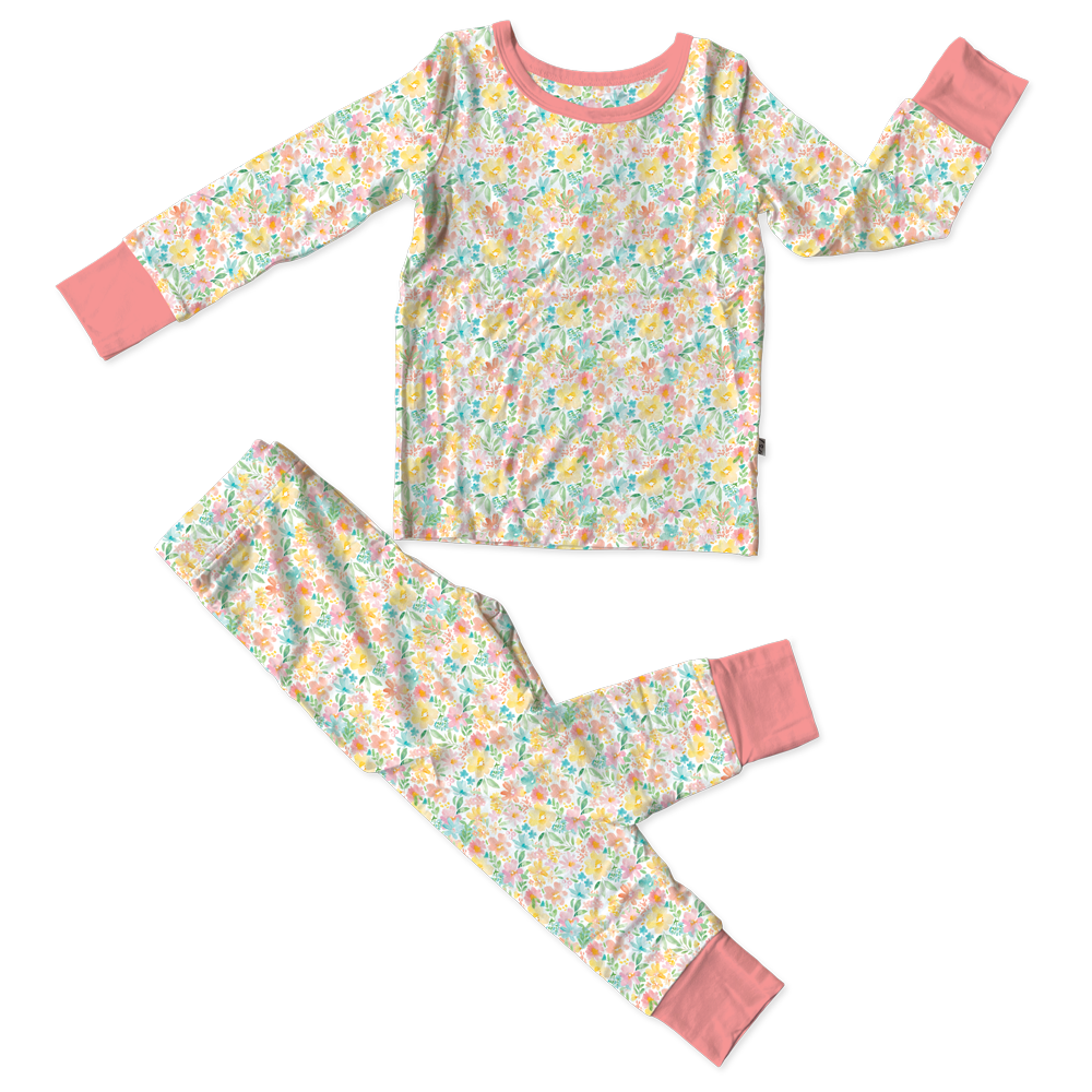 Stevie Kate Multi Floral Bamboo 2-piece Set (pre-order)