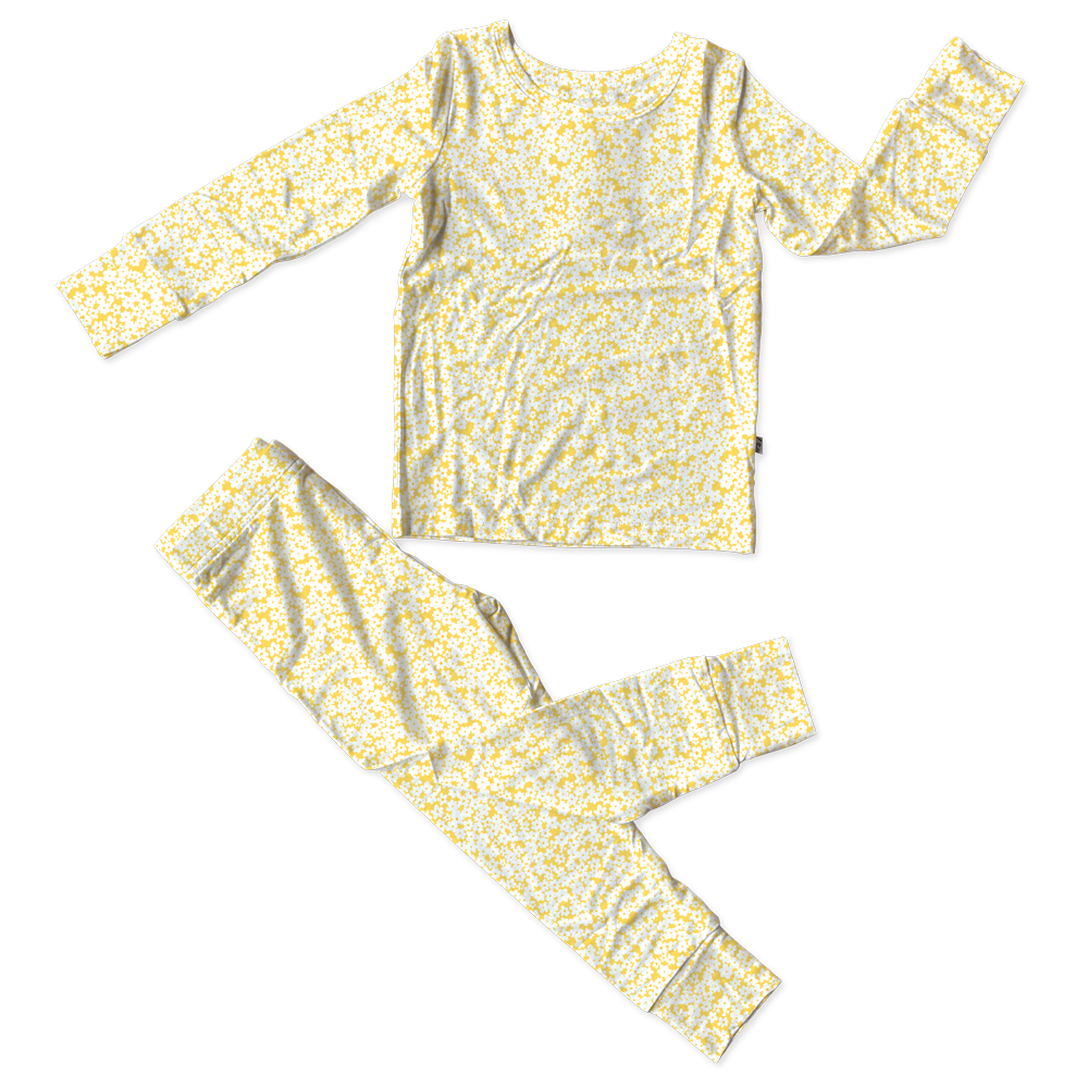 Stevie Kate Yellow Floral Bamboo 2-piece Set (pre-order)