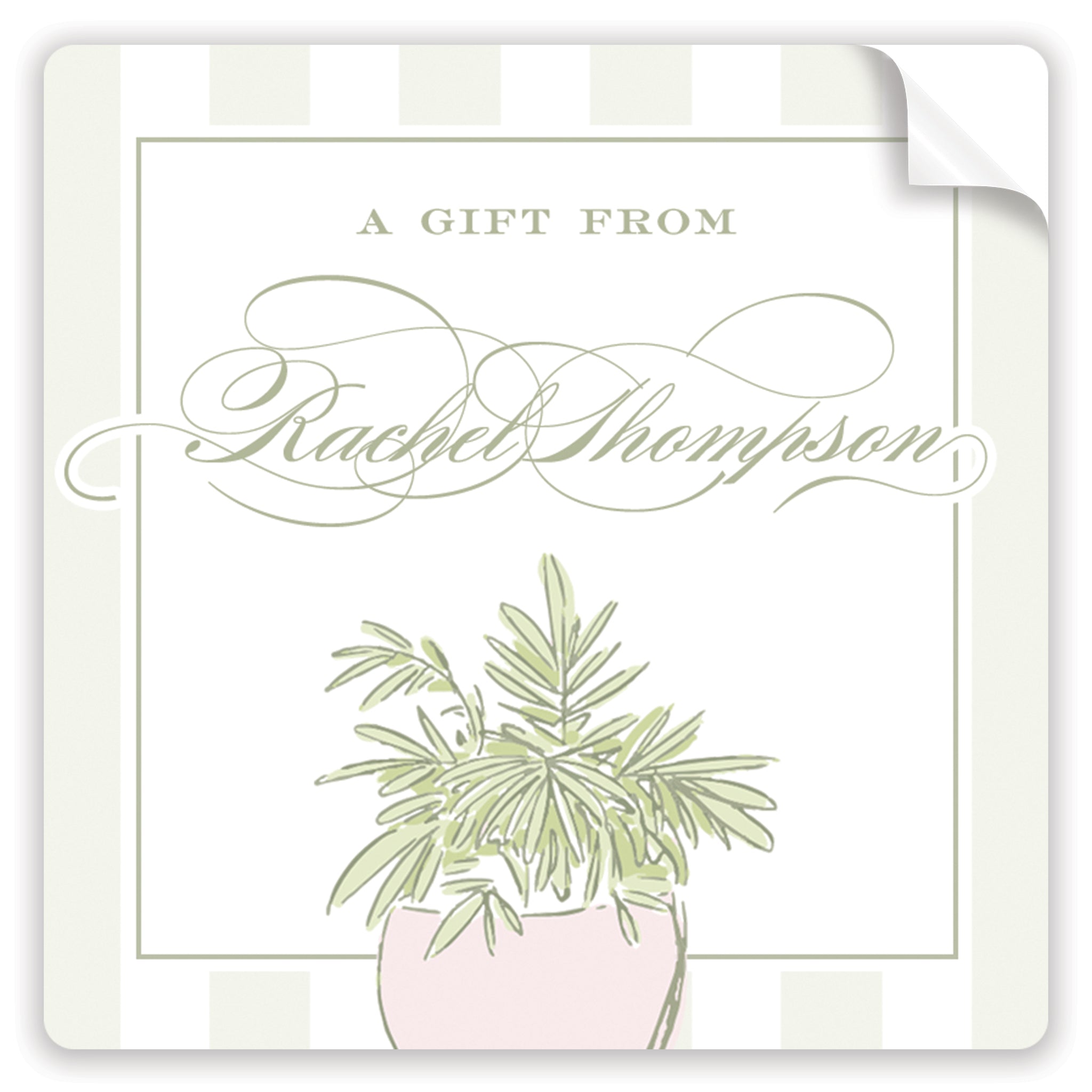 Pink Trellis Stickers