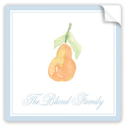 Watercolor Pear Stickers