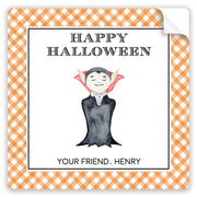 Dracula Halloween Stickers