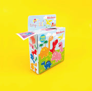 Dinosaur Stickers 100 Stickers/dispenser, Pack Of 1 Or 6 Or 12 Dispensers