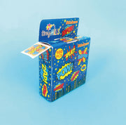 Superhero Stickers 100 Stickers/dispenser, Pack Of 1, 6 Or 12 Dispensers