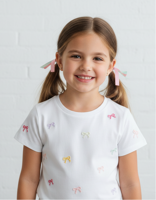 Tweenstyle By Stoopher -  Mini Bows Tee