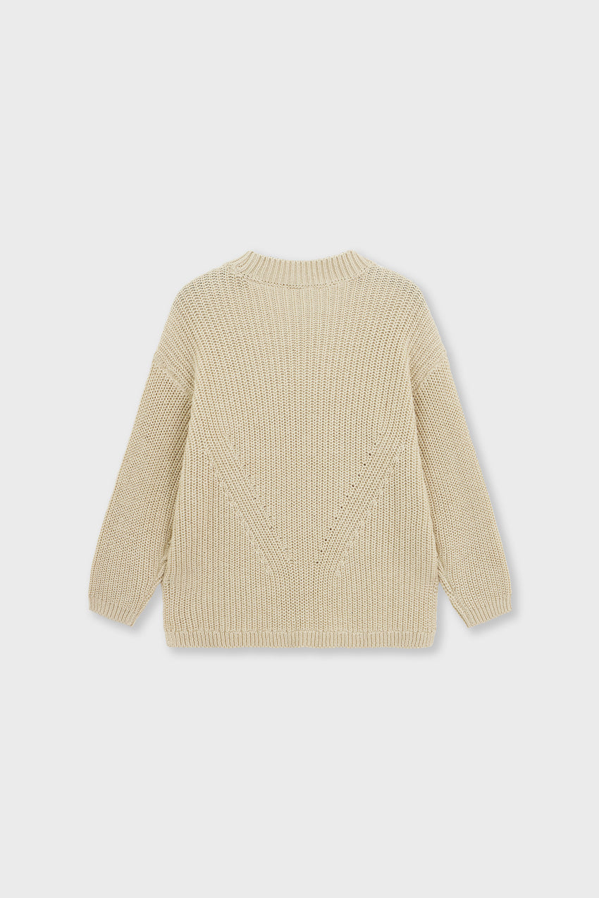 Organic Cotton Knit Sweater