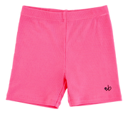 Strawberry Ribbed Biker Shorts