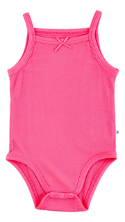 Strawberry Ribbed Bodysuit Tank