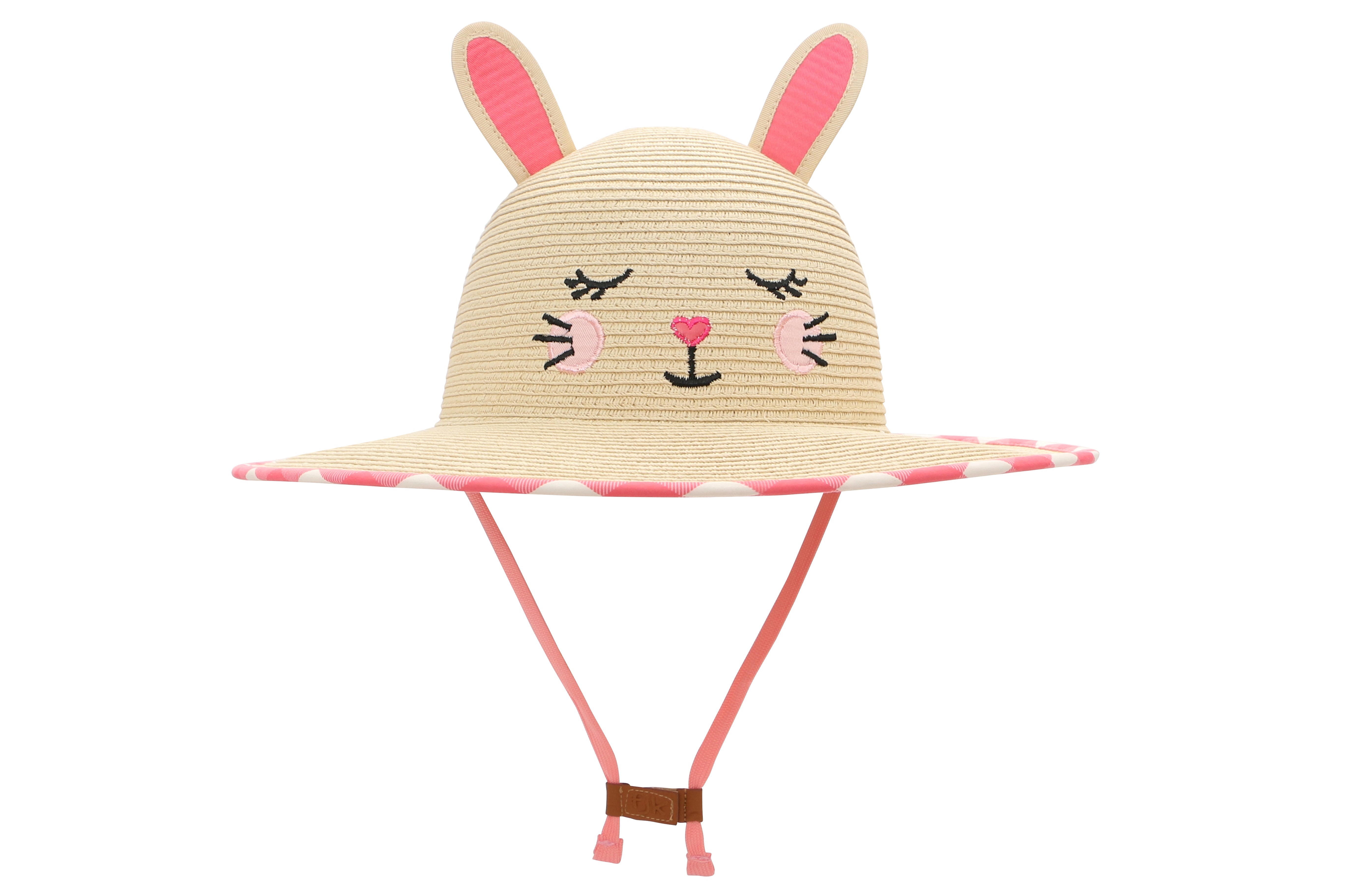 Toddler/kids Lifeguard Straw Hat - Bunny