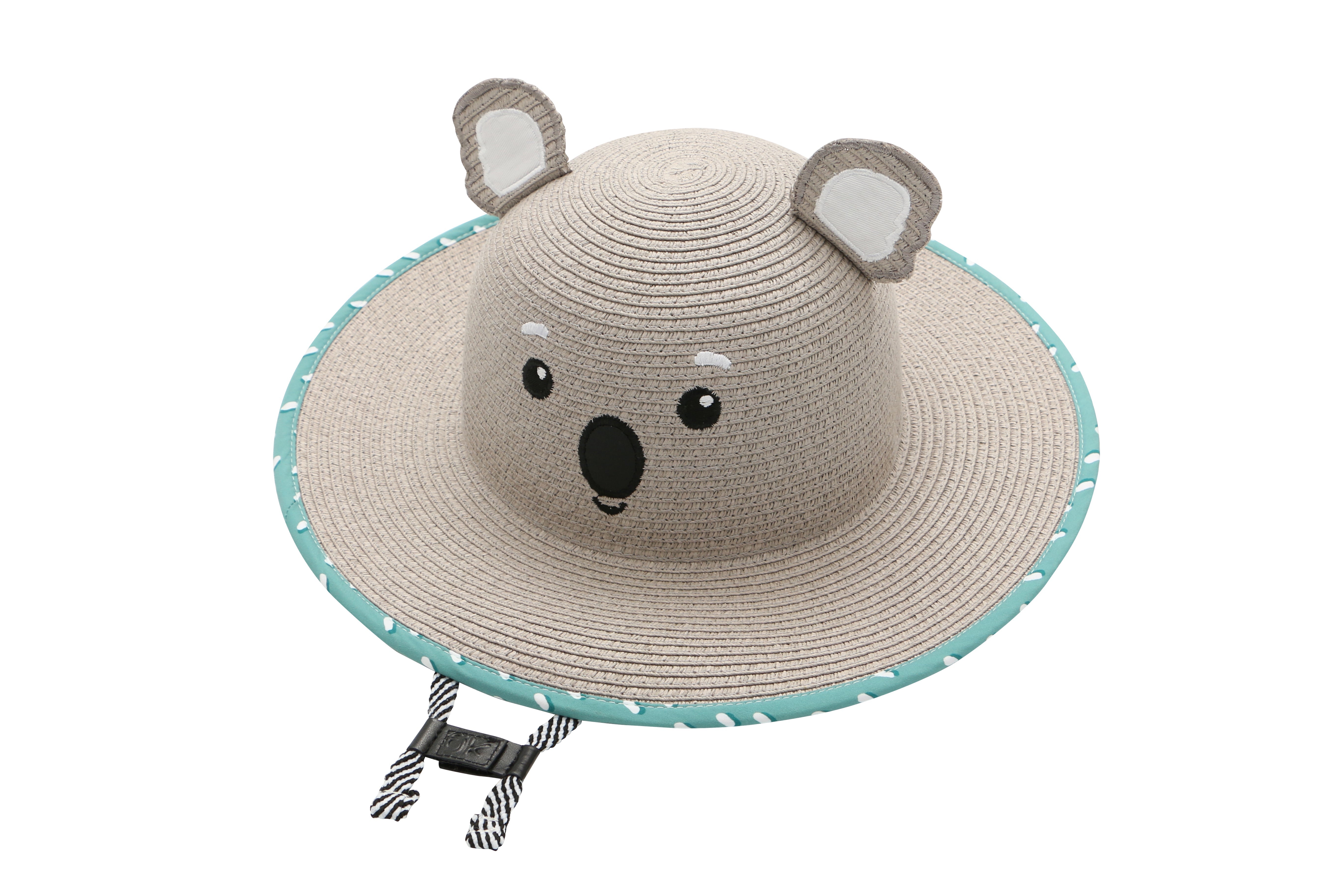 Toddler/kids Lifeguard Straw Hat - Koala
