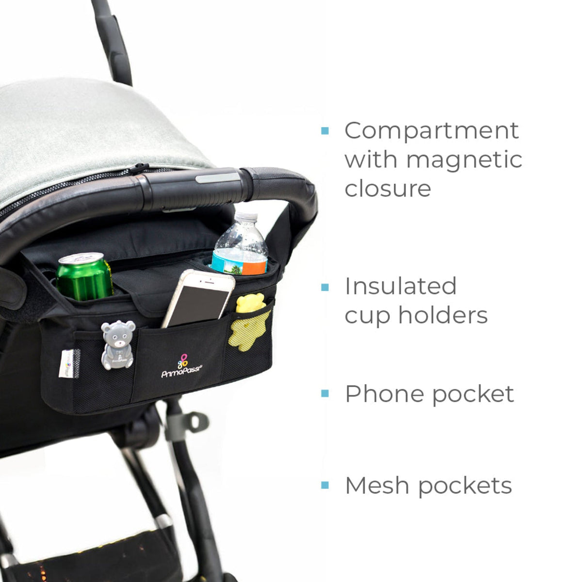 Stroller Handle Organizer