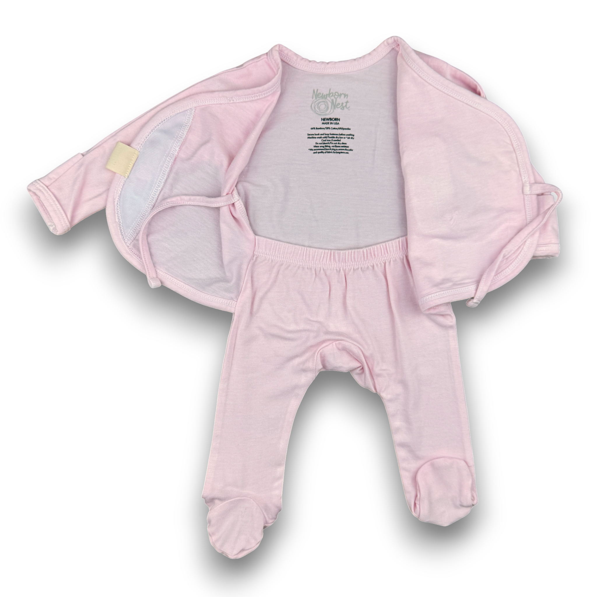 Heart2heart Skin-to-skin Onesie Light Pink