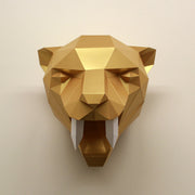 Fiona The Sabre-tooth Tiger | Diy Paper Craft Animal Kit