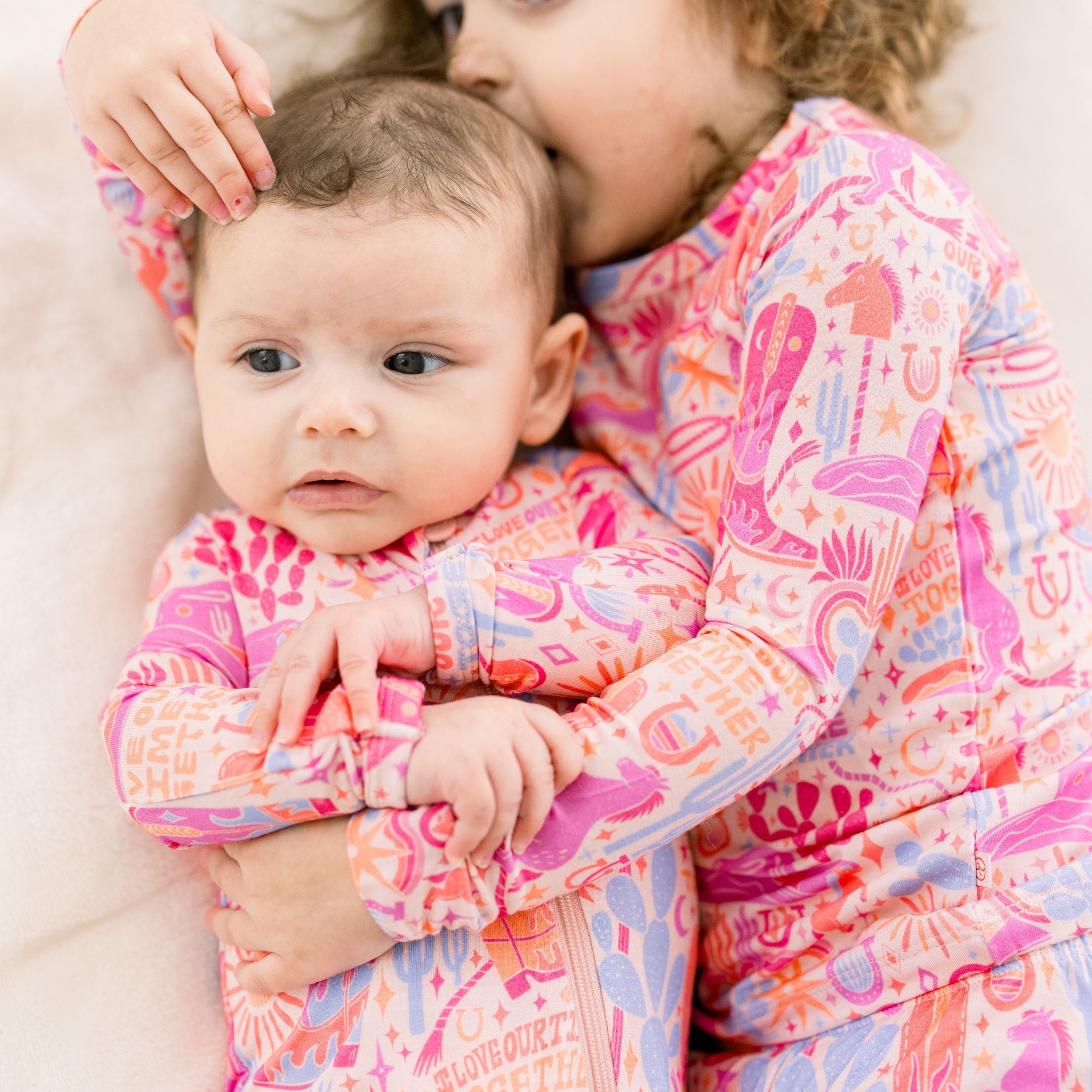 The Second-skin 2-piece Long Sleeve Pajama | Saddle Up