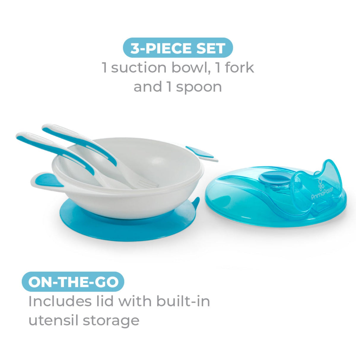 Suction Bowl Feeding Set