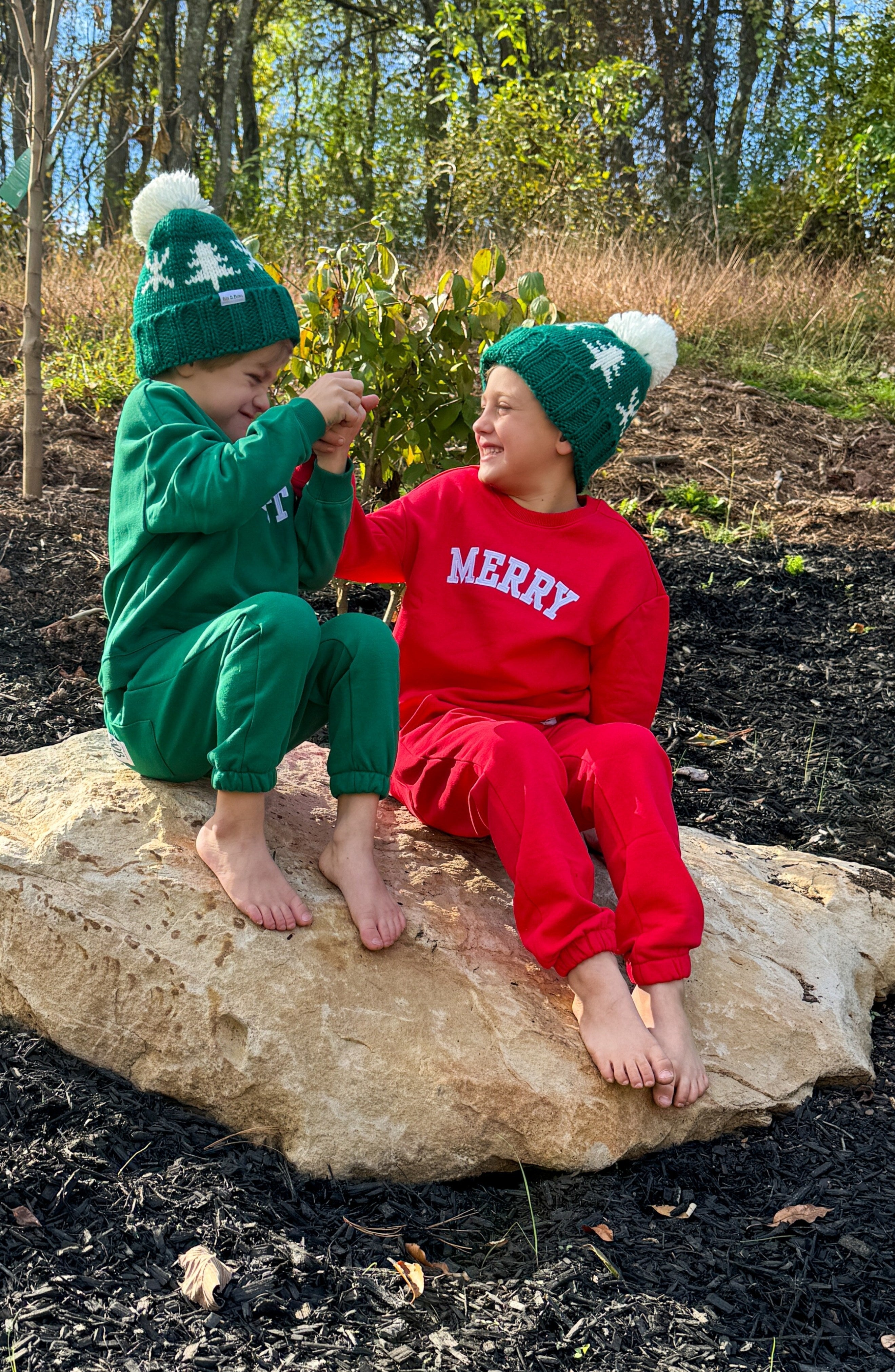 Red Jogger Sweatpants