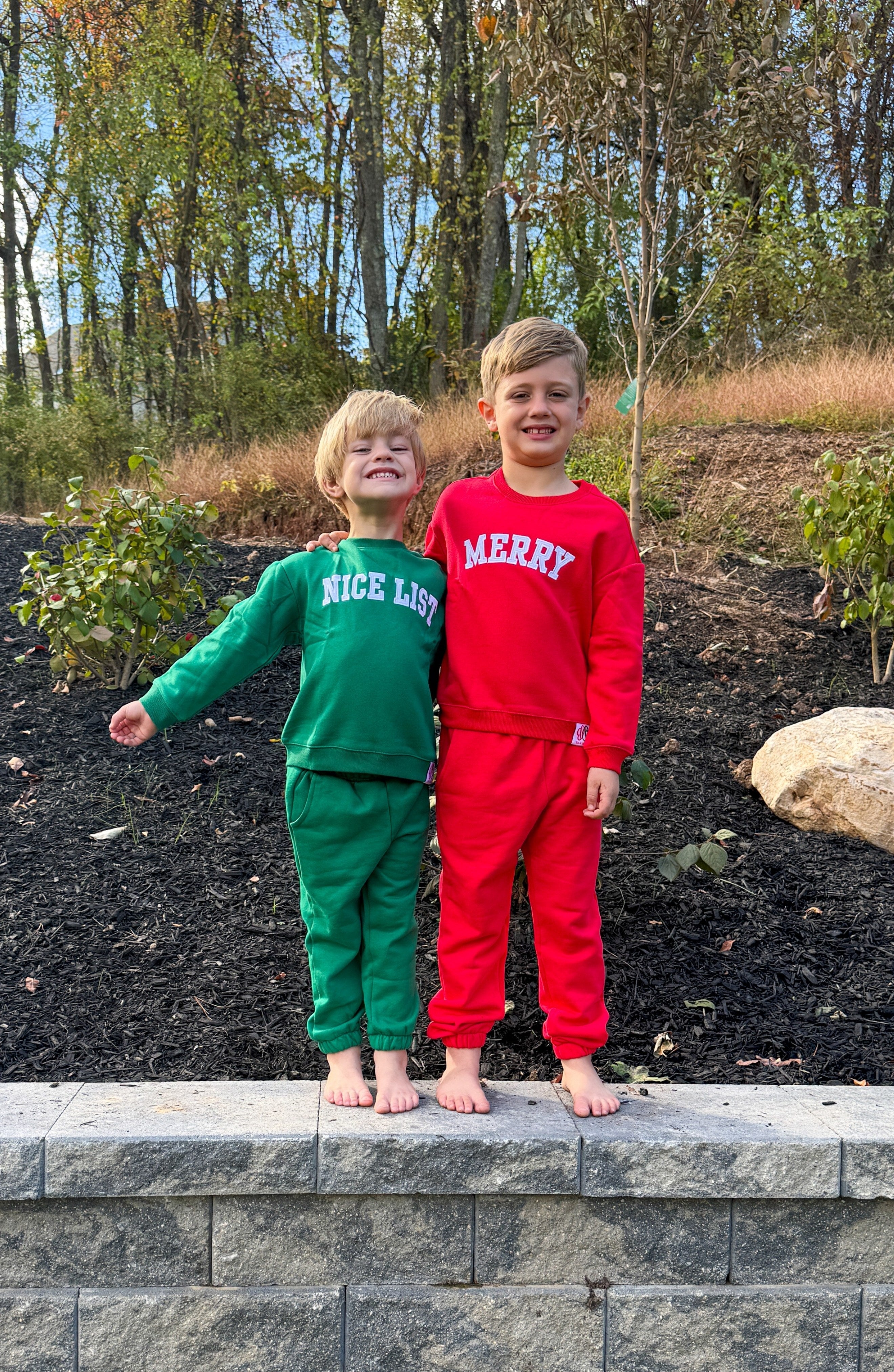Red Jogger Sweatpants