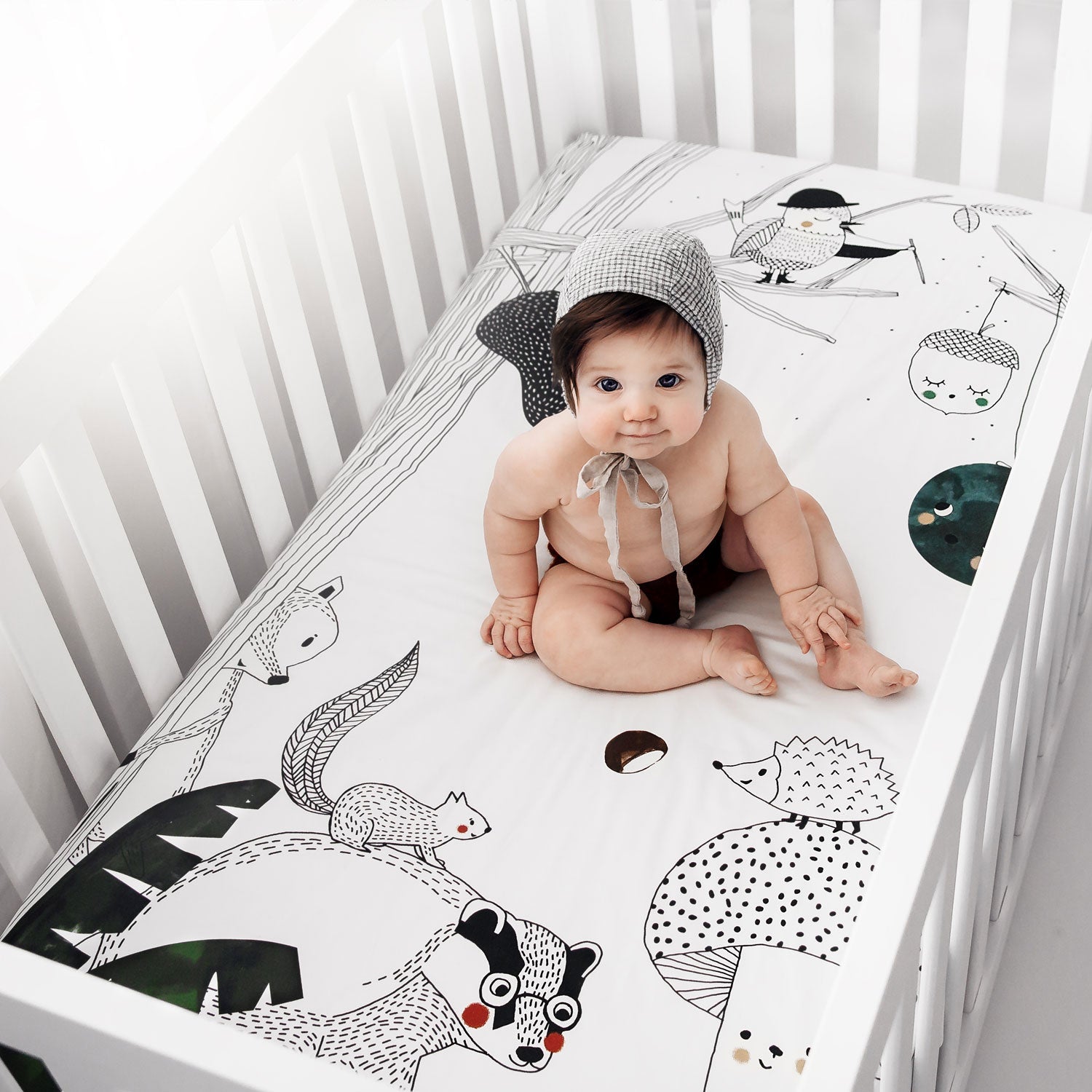 Woodland Dreams Standard Size Crib Sheet