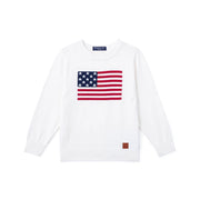 Signature American Flag Knit Kids Sweater
