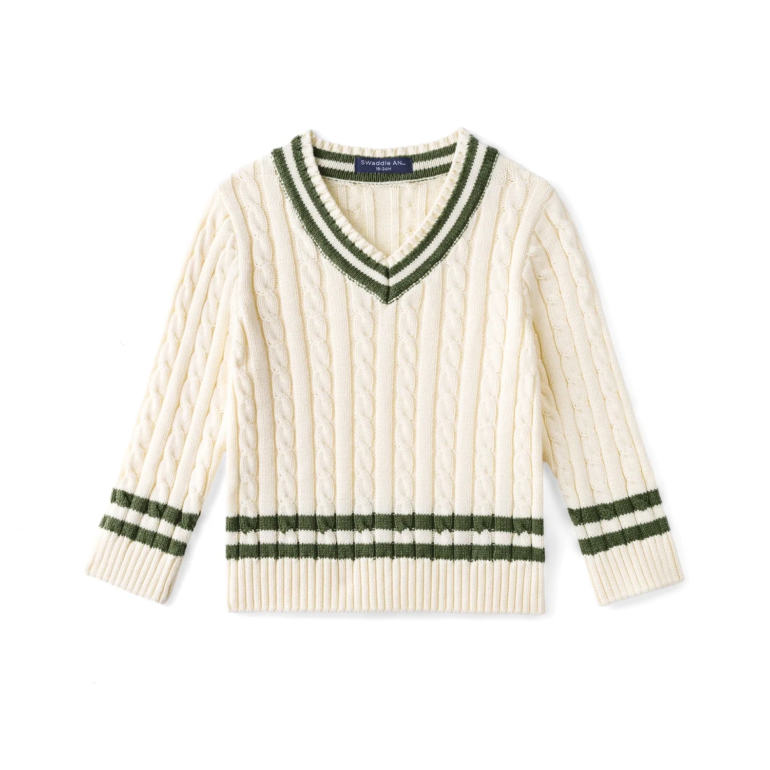 Signature Cable Knit Cricket Kids Sweater