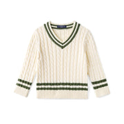 Signature Cable Knit Cricket Kids Sweater