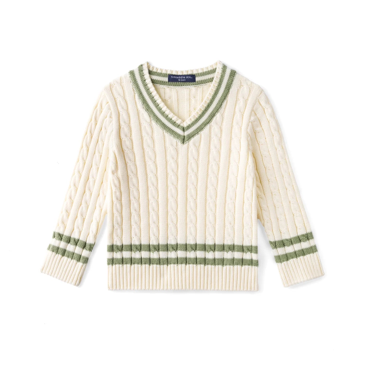 Signature Cable Knit Cricket Kids Sweater