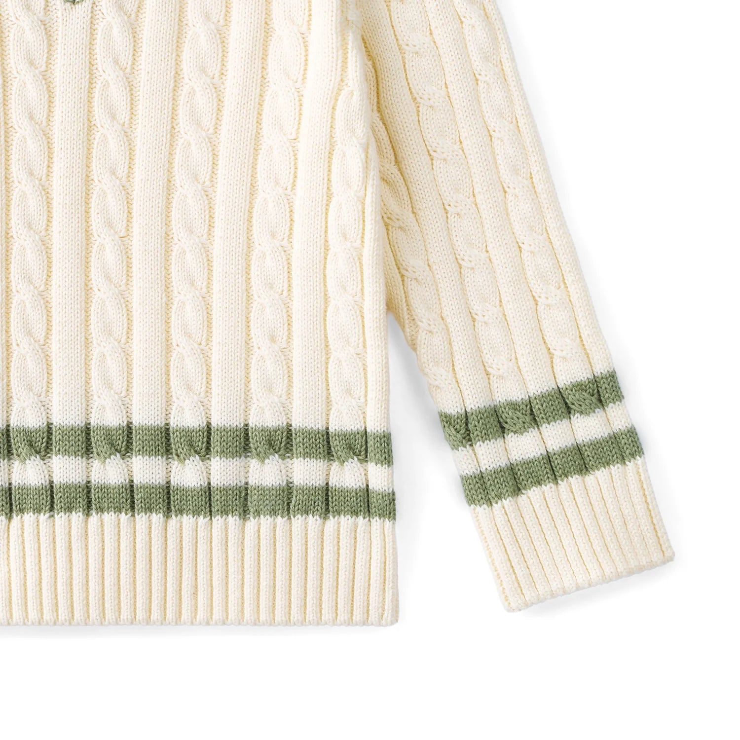 Signature Cable Knit Cricket Kids Sweater