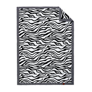 Baby Zebra Jacquard Knit Blanket