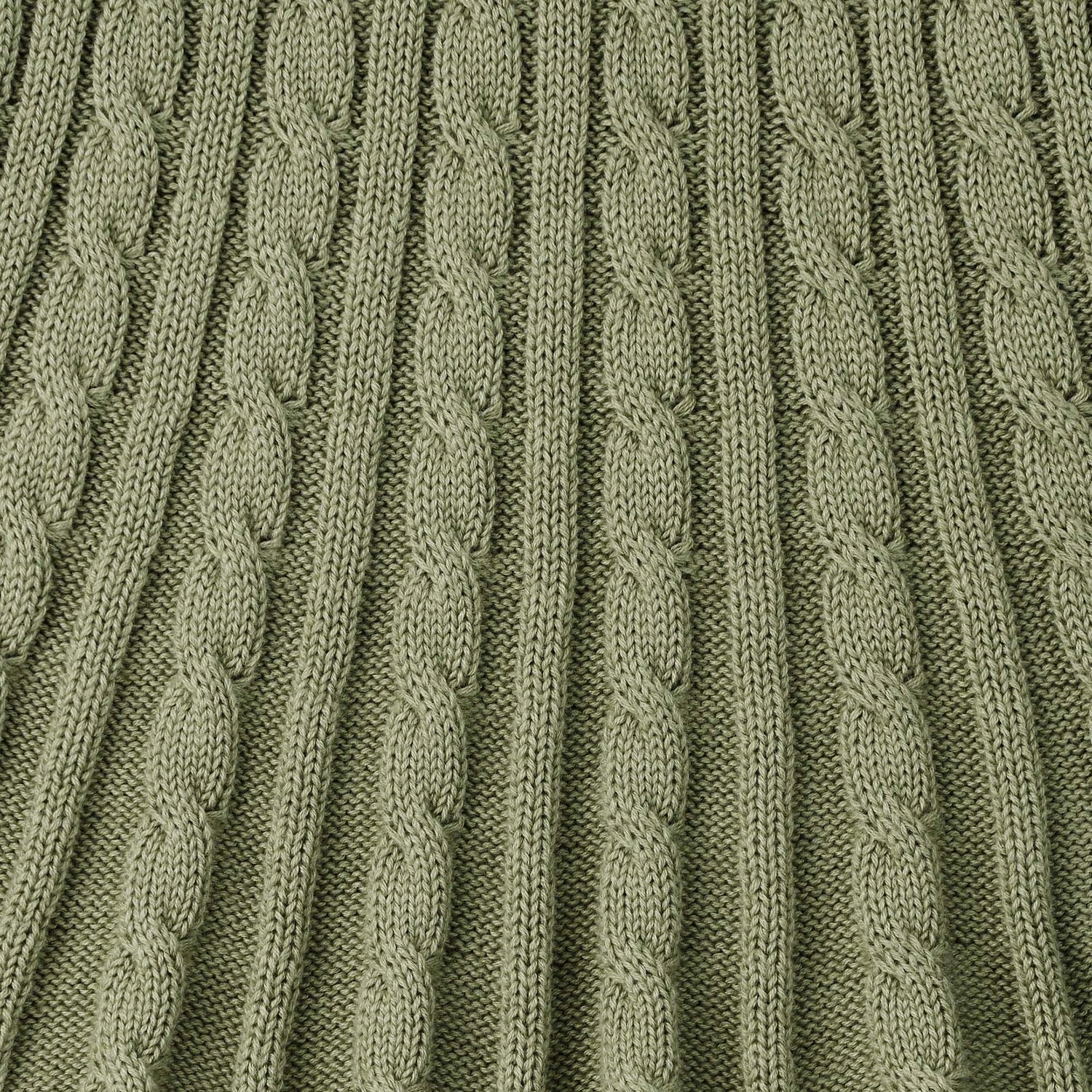 Cable Knit Skirts In Sage Green