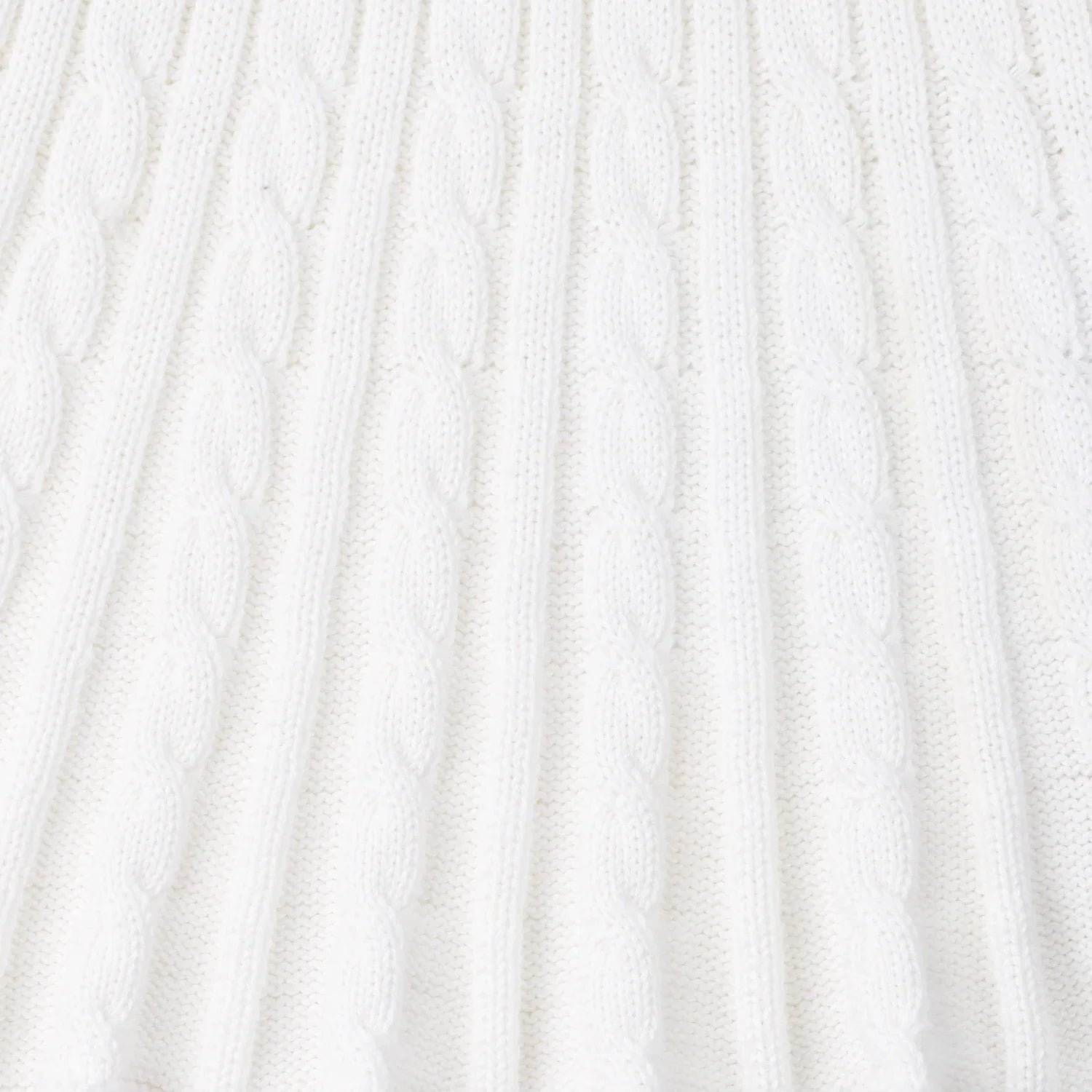 Cable Knit Skirts In White