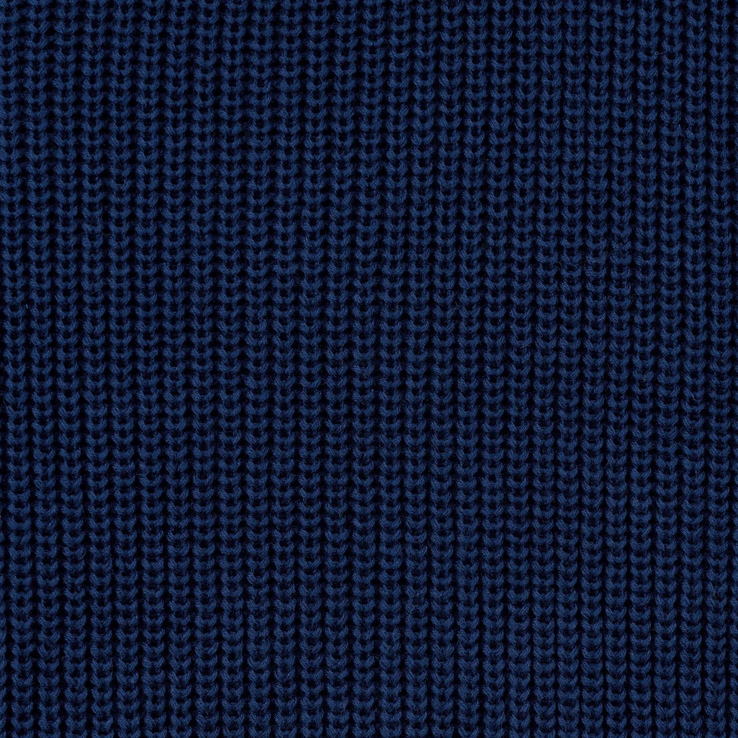 Classic Knit Baby Sweater In Navy