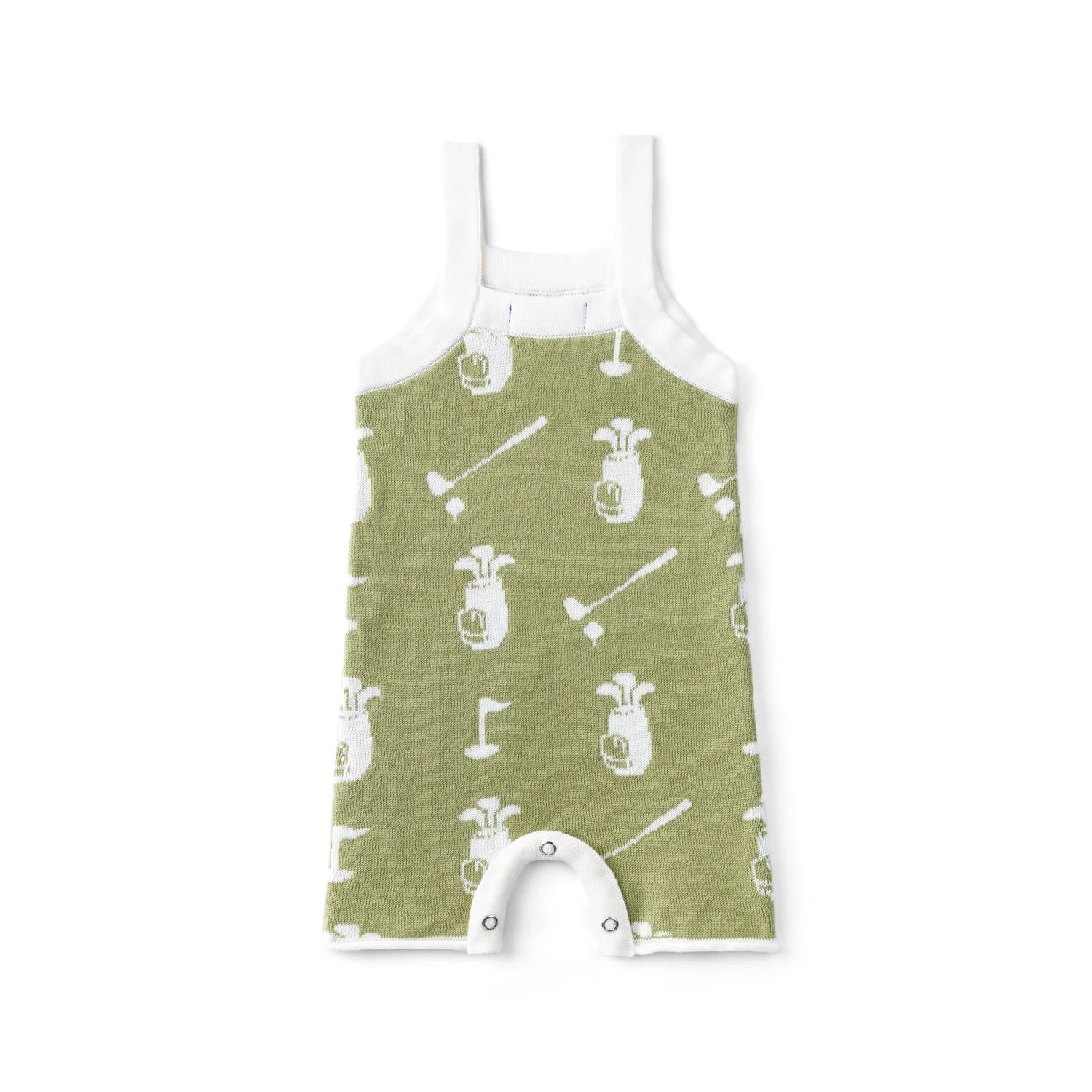 Golf Jacquard Knit Playsuit