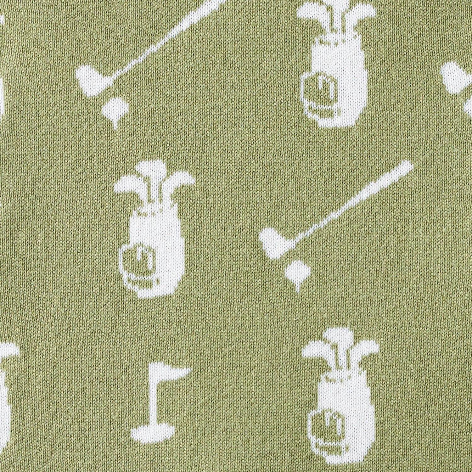 Golf Jacquard Knit Playsuit