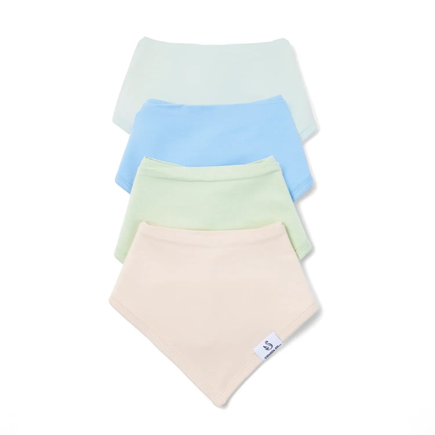 Bamboo Bandana Bibs In Sage Green