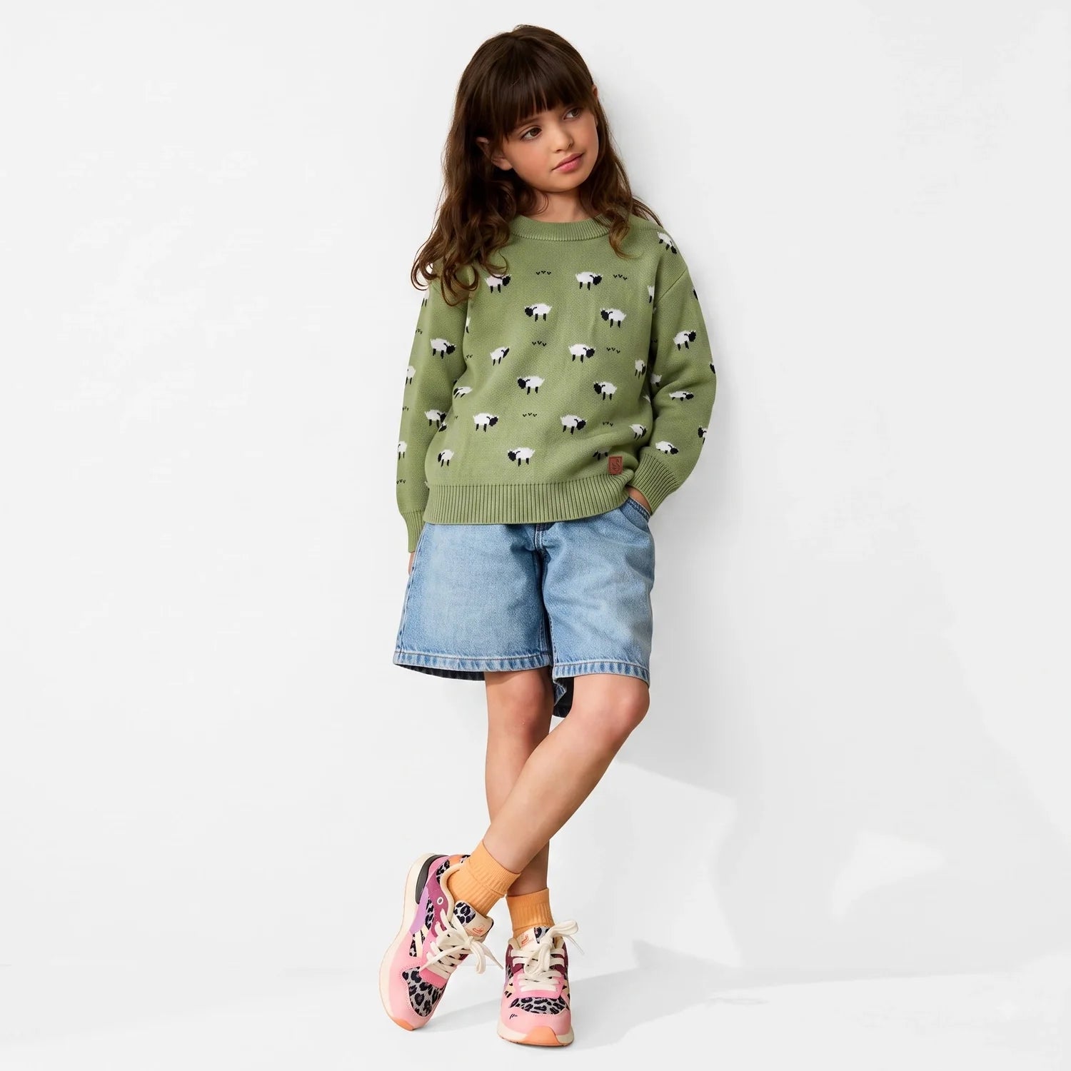 Sheep Countryside Knit Kids Sweater