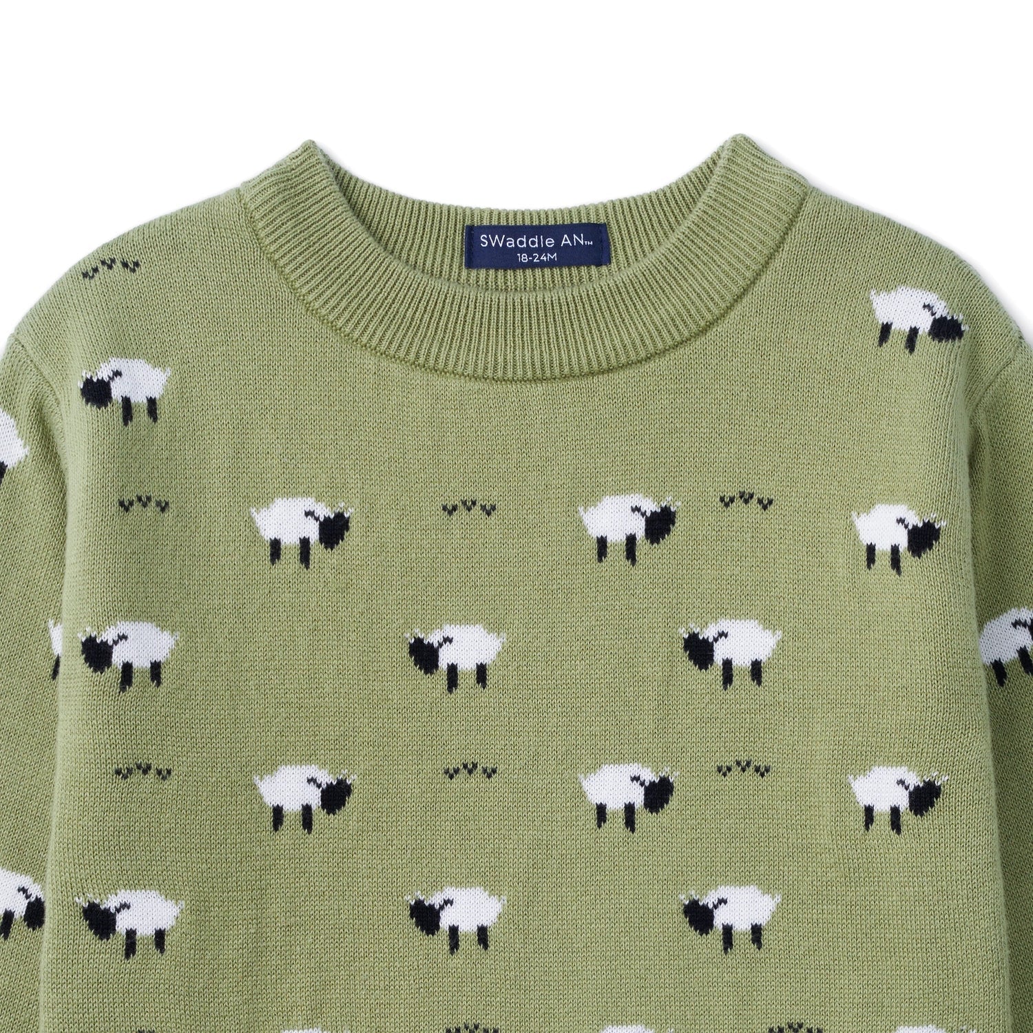 Sheep Countryside Knit Kids Sweater