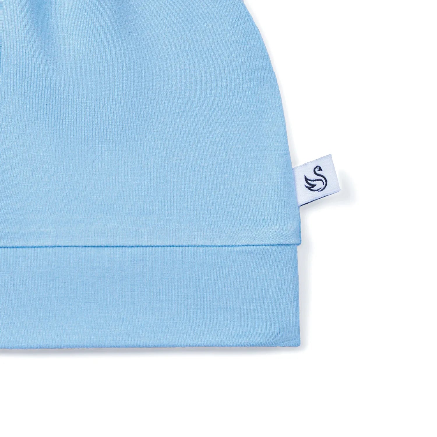 Baby Knotted Cap In Blue Bell