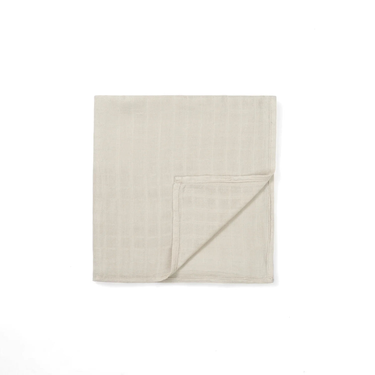 Baby Muslin Swaddle Blanket In Cream