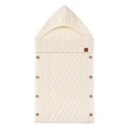 Cable Knit Baby Sleep Sack In Cream