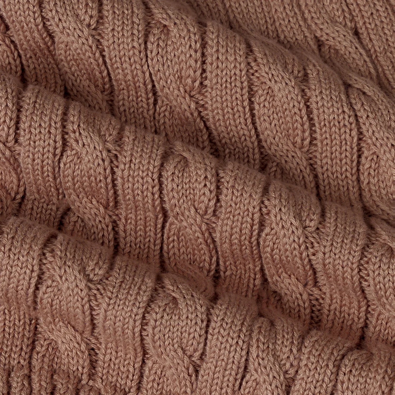 Cable Knit Short In Mocha
